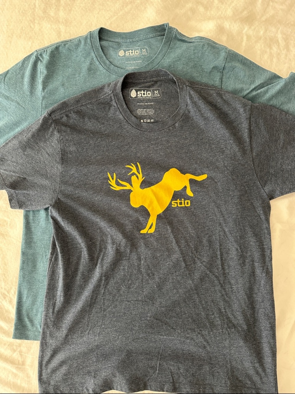 Bundle of TWO men’s Stio tshirts - M